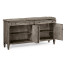 Casual Dark Grey Four Door Sideboard