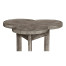 Trefoil Side Table in Antique Dark Grey