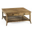 Square Coffee Table in Medium Driftwood