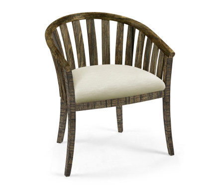 Casual Tub Upholstered Arm Chair