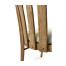Casual Slat Upholstered Side Chair