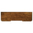 Plank Country Walnut Low Cabinet & Wine Rack with Strap Handles