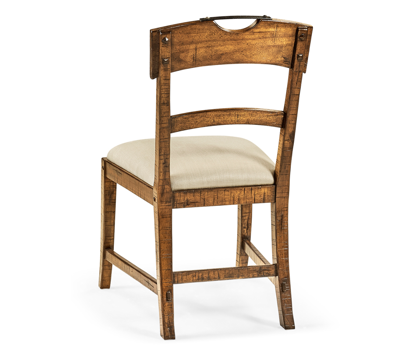 Casual Planked Dining Side Chair
