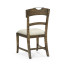 Casual Planked Dining Side Chair