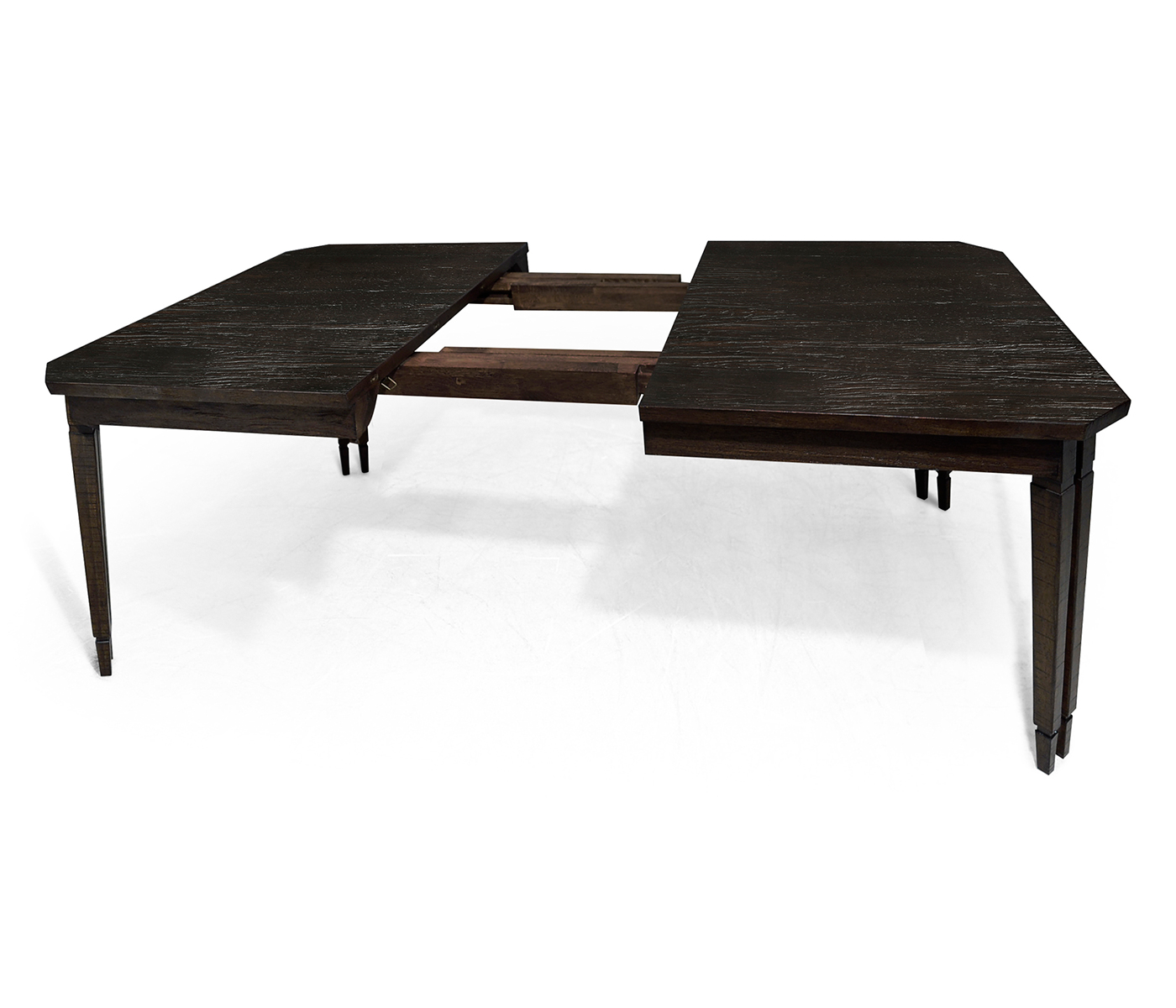Casual Rectangular Dining Table in Dark Ale