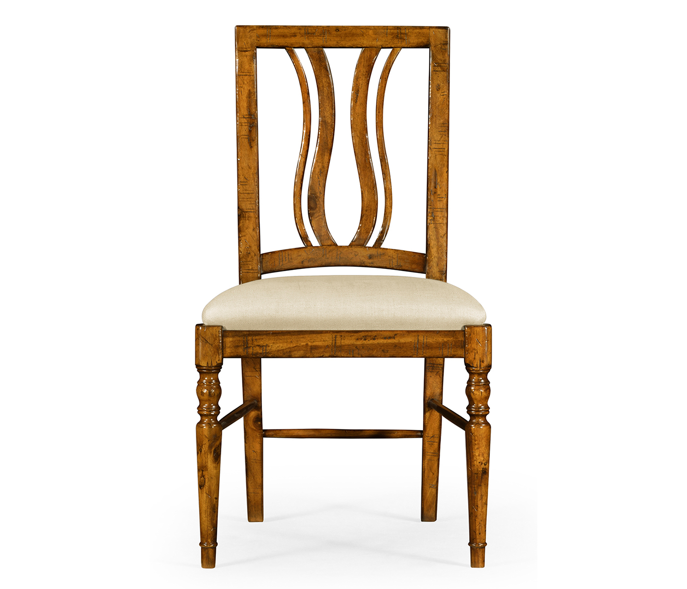 Casual Curved Back Side Chair