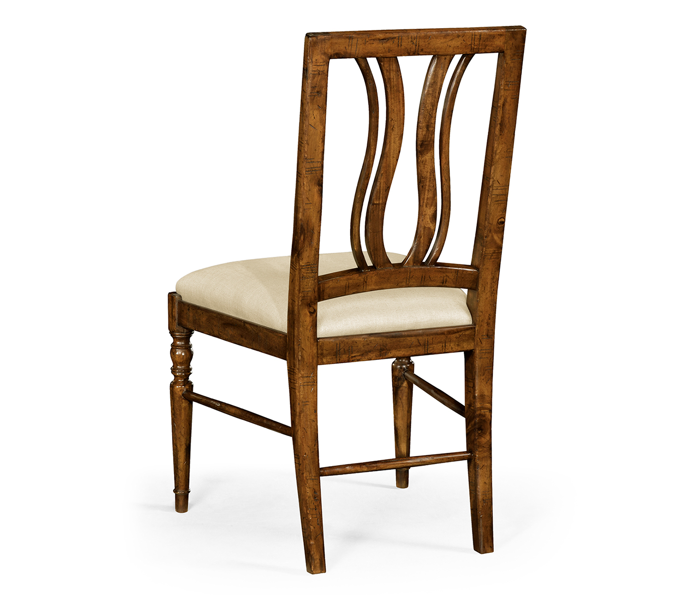 Casual Curved Back Side Chair