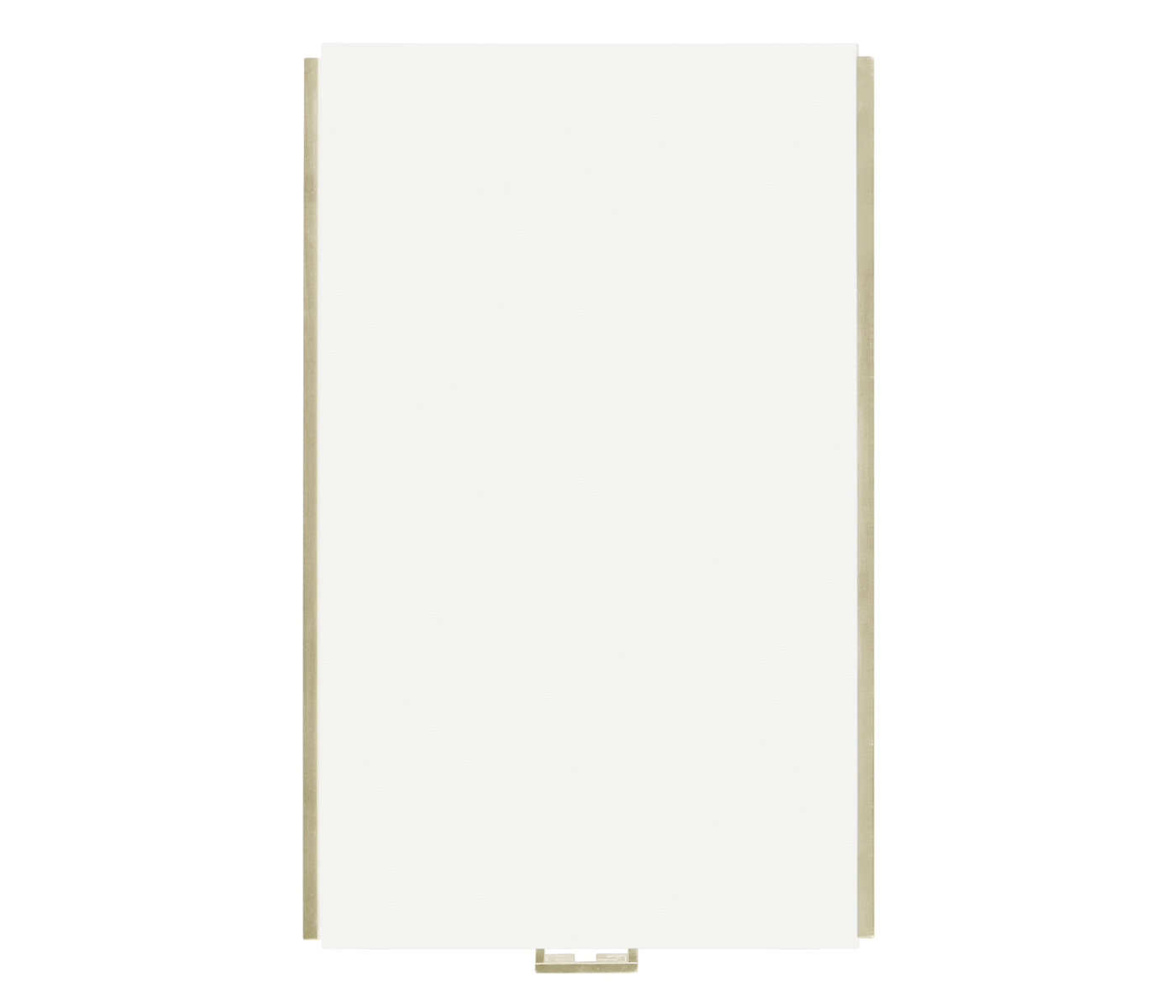 Silver Iron End Table with Biancaneve Drawer