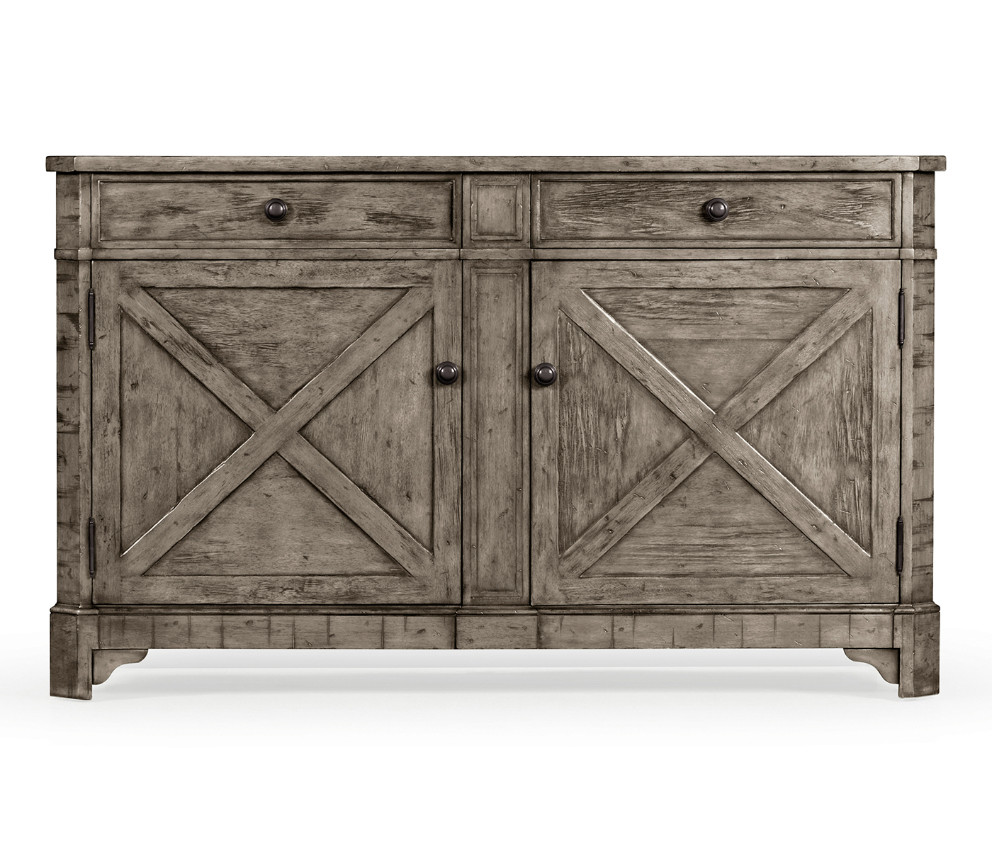 Casual Dark Grey Credenza