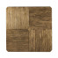Medium Driftwood Large Square Parquet Coffee Table