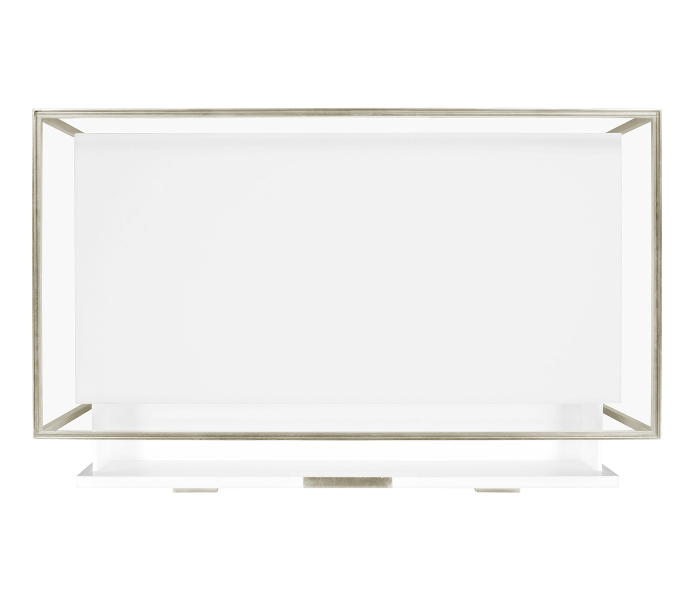 Silver Iron Chest of Drawers in Biancaneve