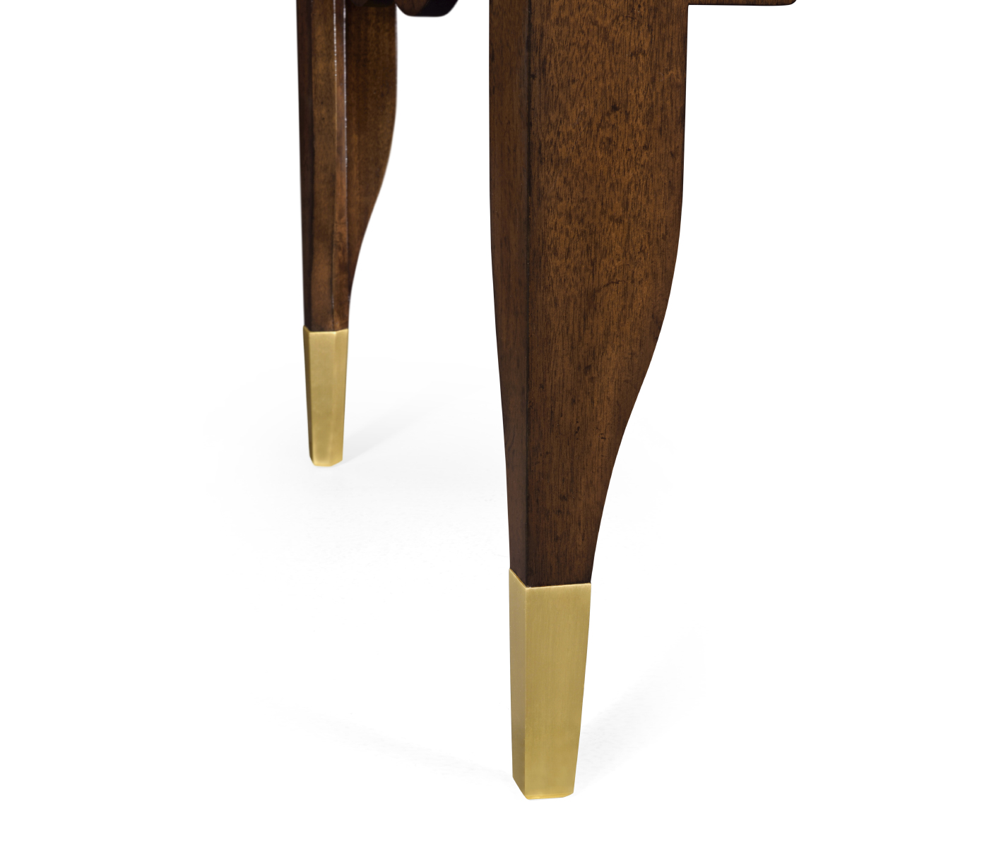 Mahogany coffee table with Bidasar Gold marble top