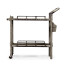 Antique Dark Grey Bar Cart