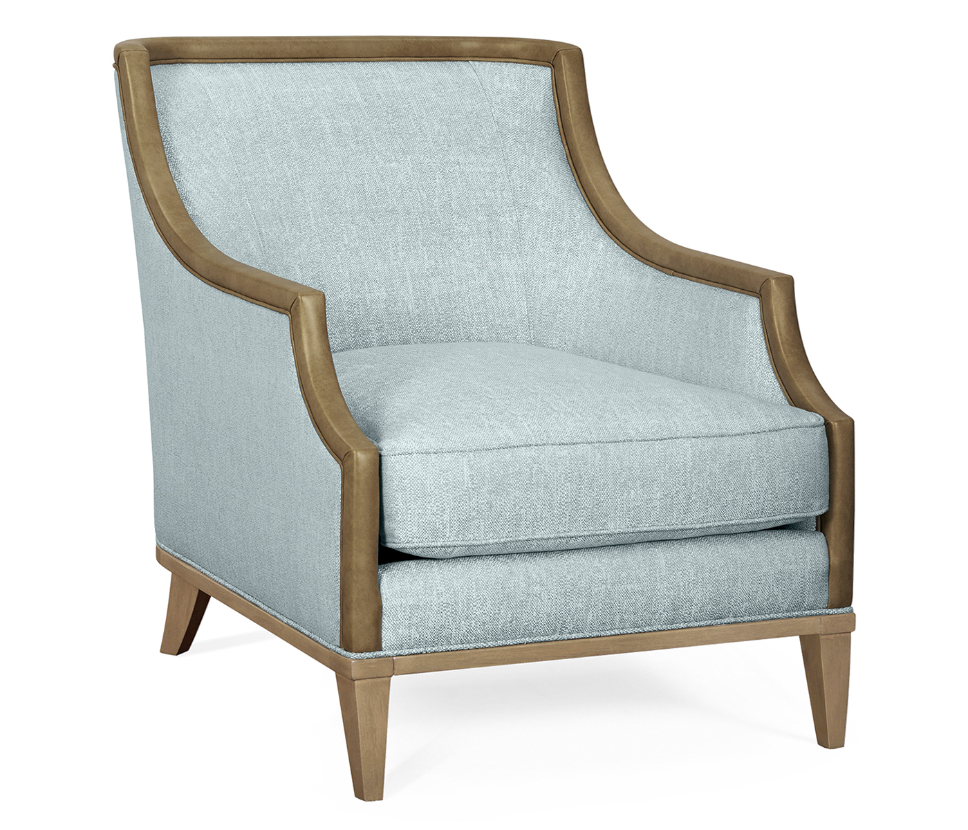 Casual Sloped Arm Lounge Chair