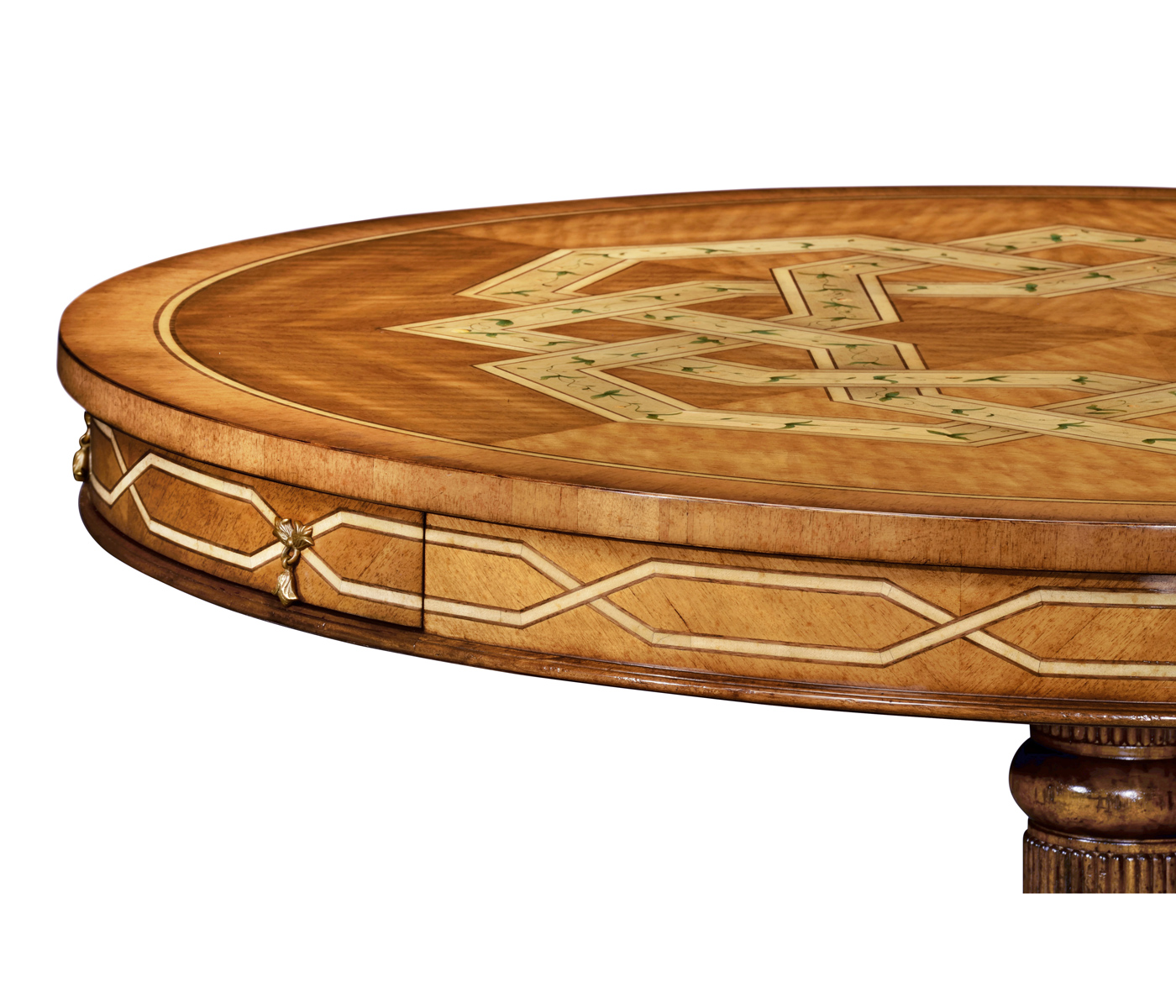 Ball & claw centre table (Satinwood)