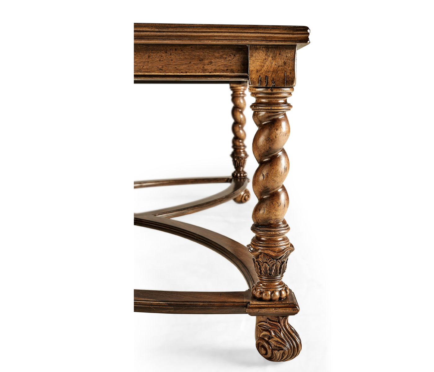 Square oyster coffee table glass top (52