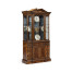 Neo-Classical Mahogany China Cabinet