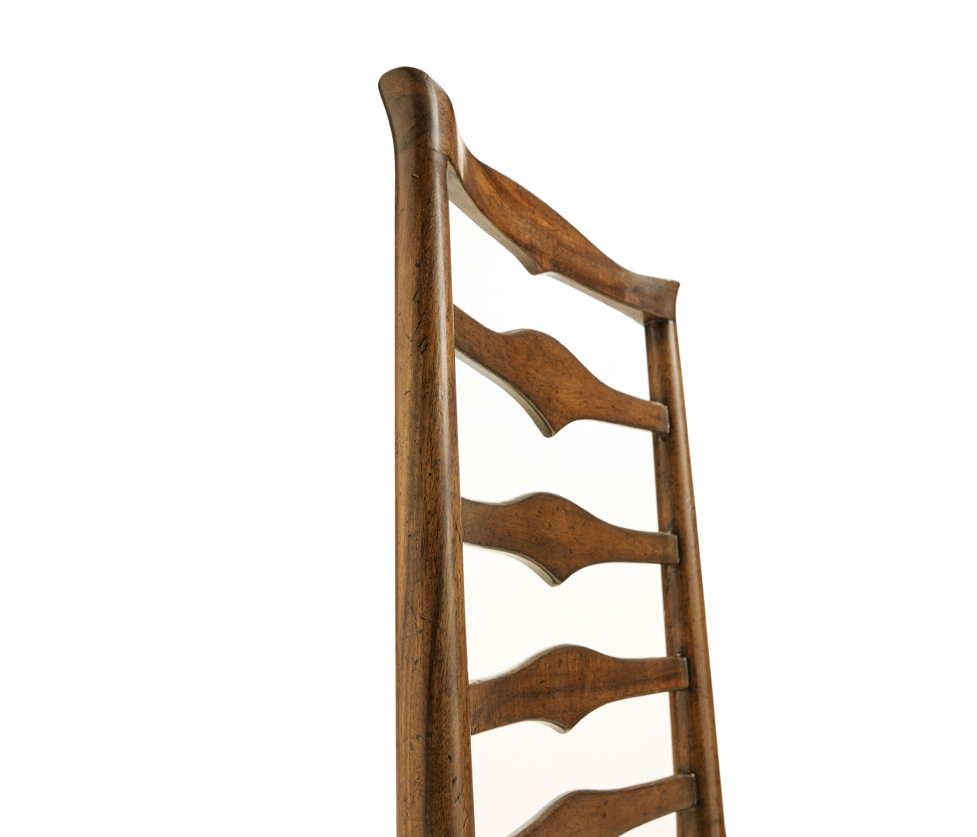 Traditional Triangular Ladderback Side Chair