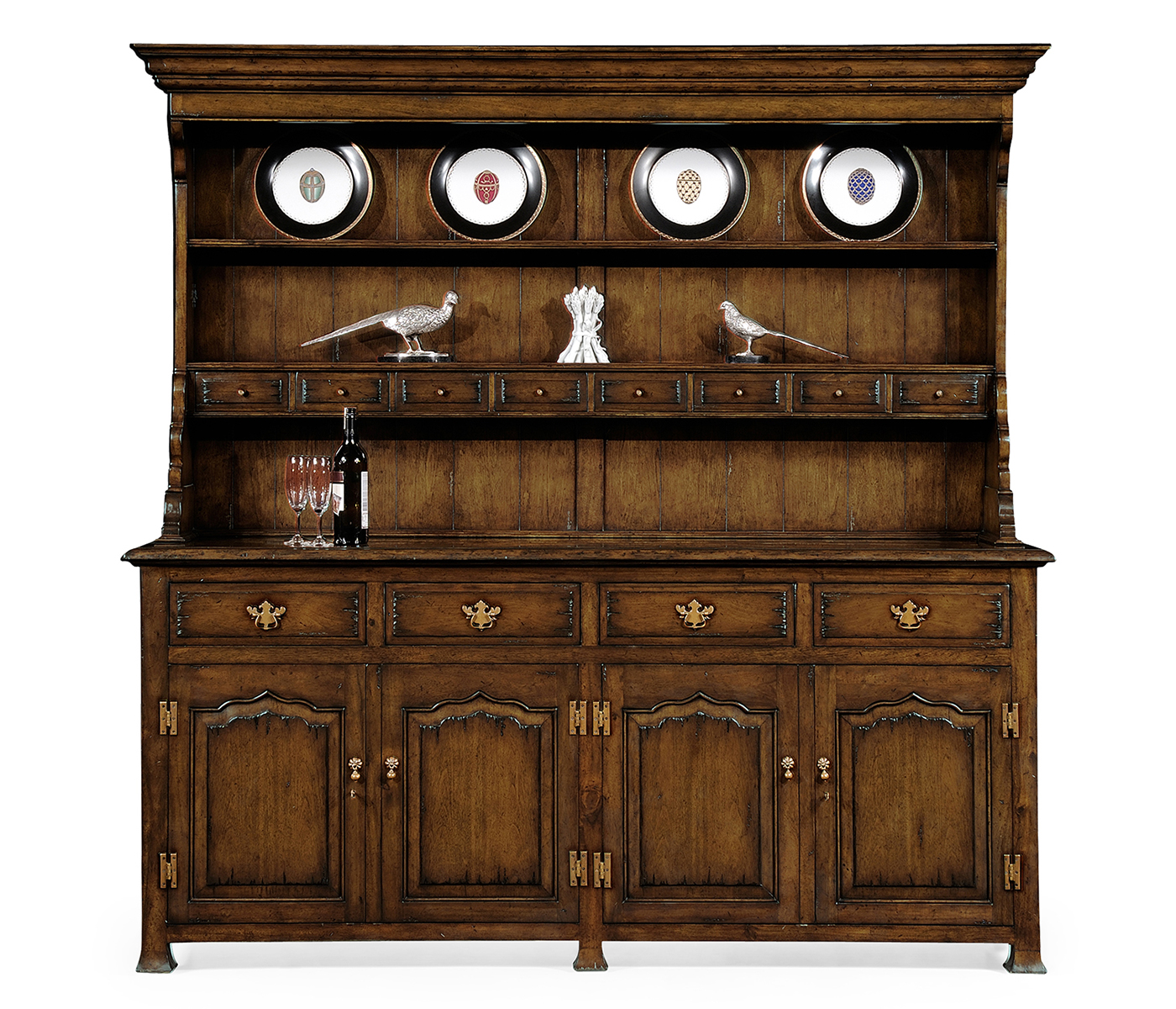 Large Walnut Welsh Dresser