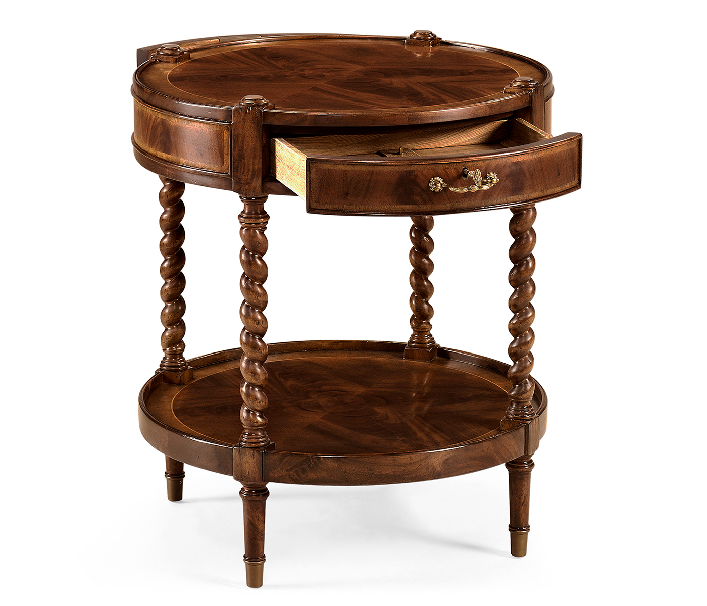 Regency Mahogany Round Side Table
