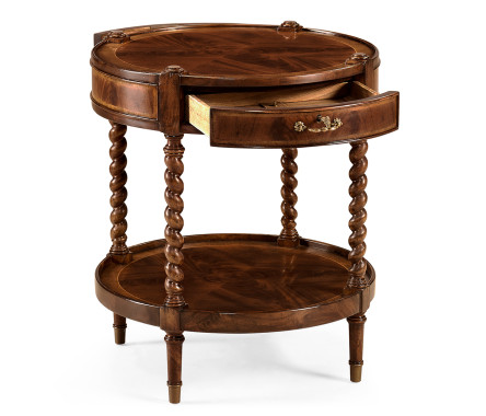 Regency Mahogany Round Side Table