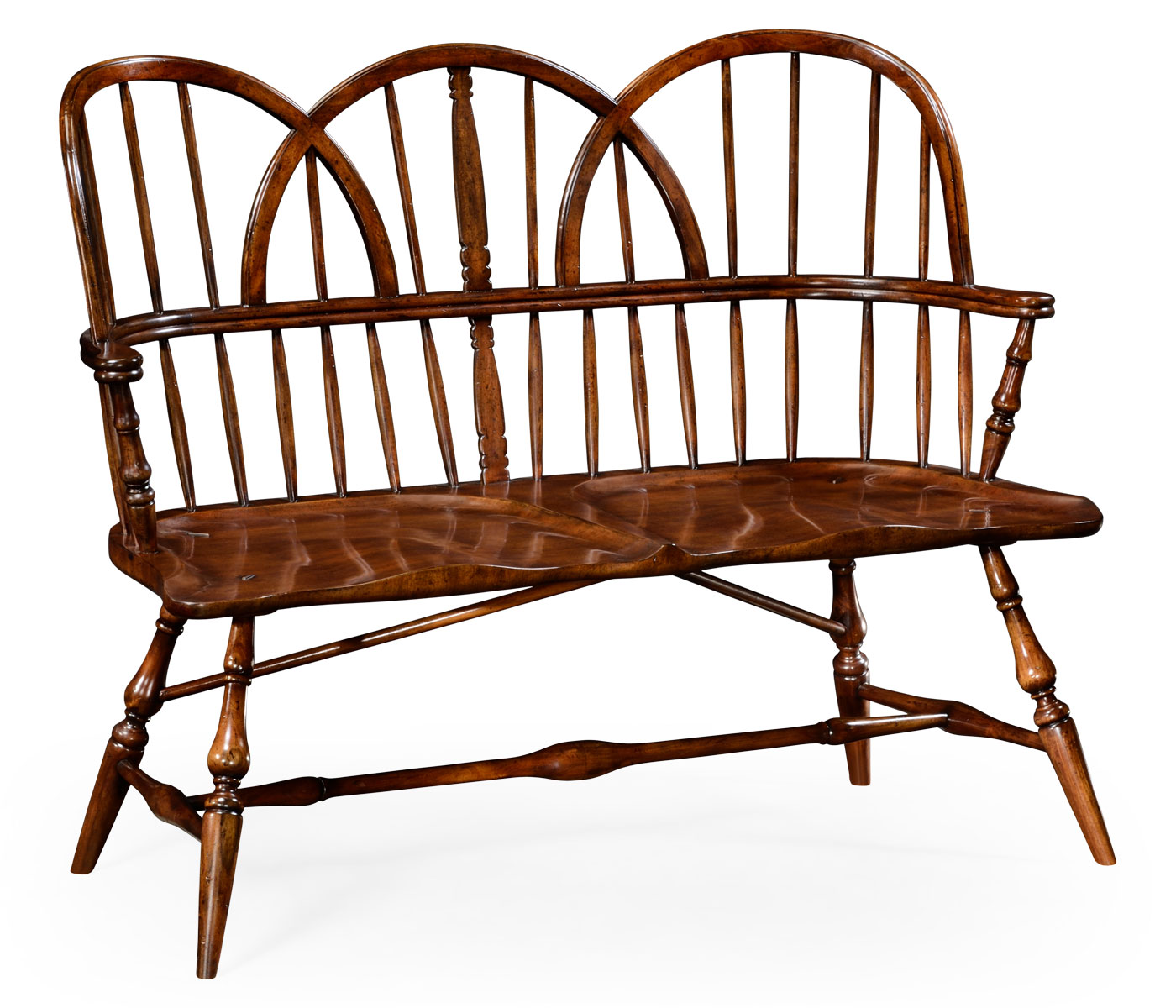 Windsor two seat bench