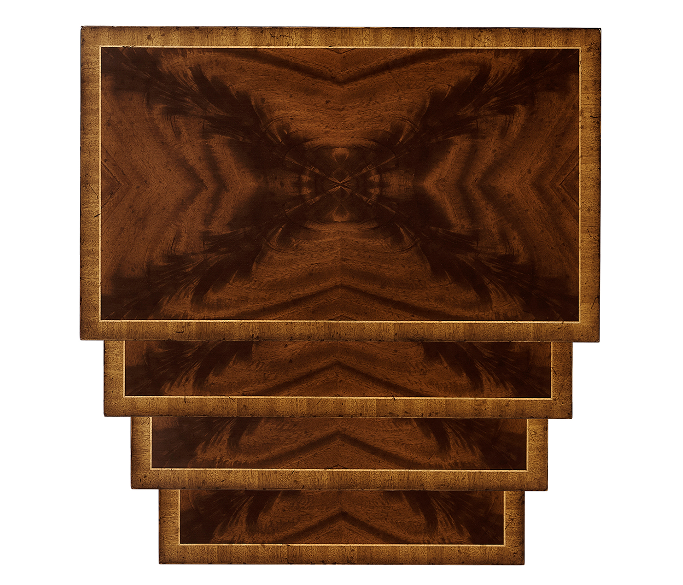 Regency Mahogany Nesting Tables