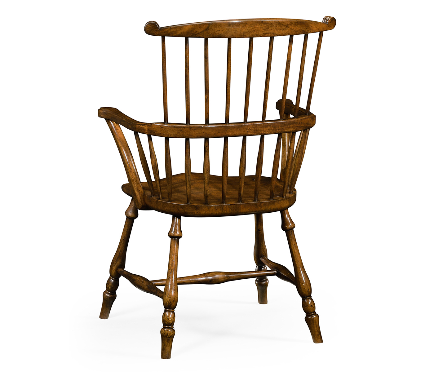 Windsor Walnut Arm Chair