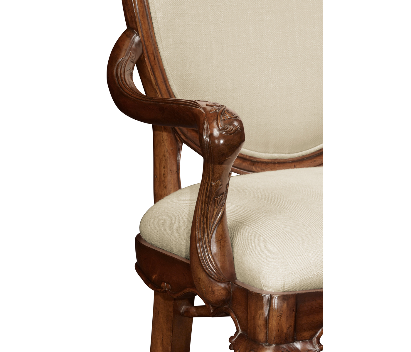Shield Back Mahogany Arm Chair