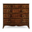 Mahogany Bow Front Chest of Drawers