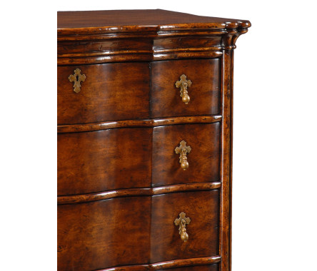 Dutch style large chest seven drawers