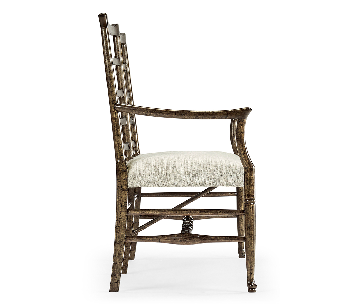 Casual Ladderback Bench