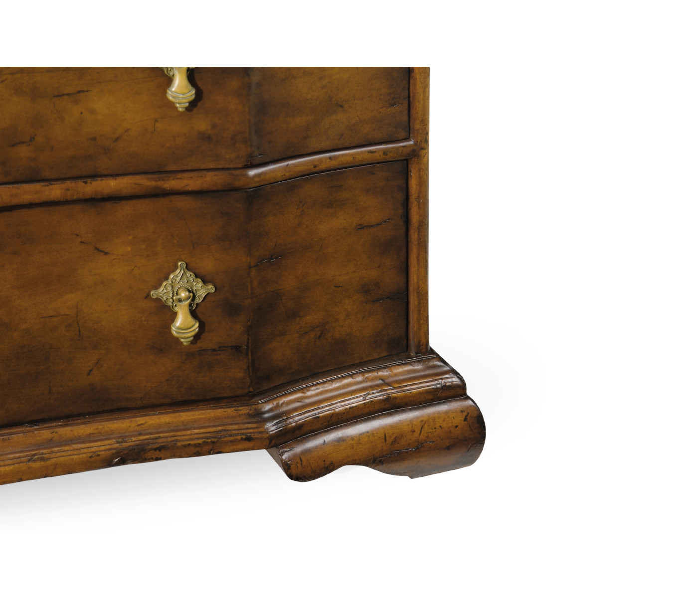 Dutch style large chest of four drawers
