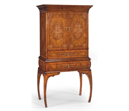 Seaweed Marquetry TV Cabinet