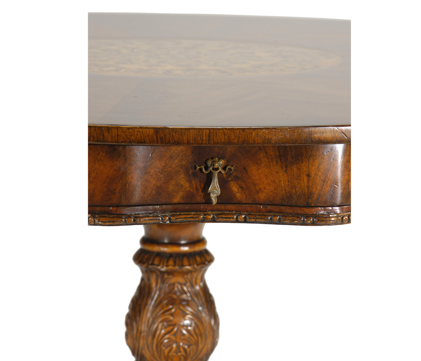 Finely Inlaid Mahogany Centre Table