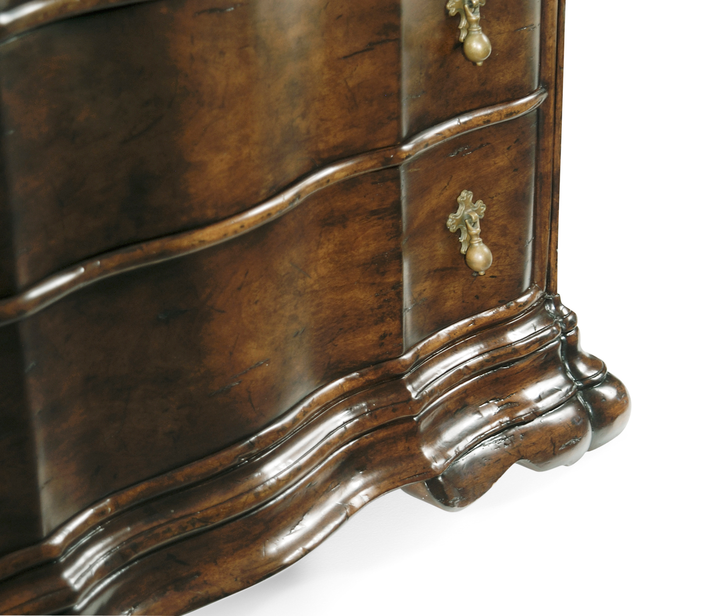 Dutch style large chest seven drawers