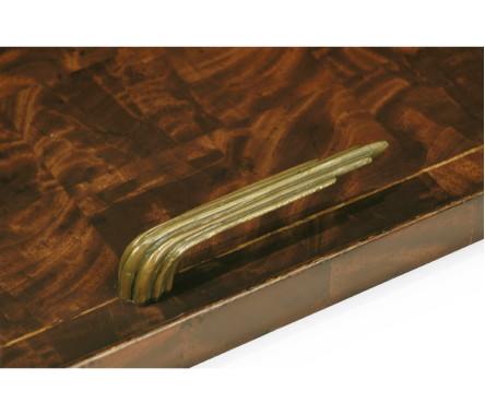 Patchwork Marquetry Art Deco Style Tray