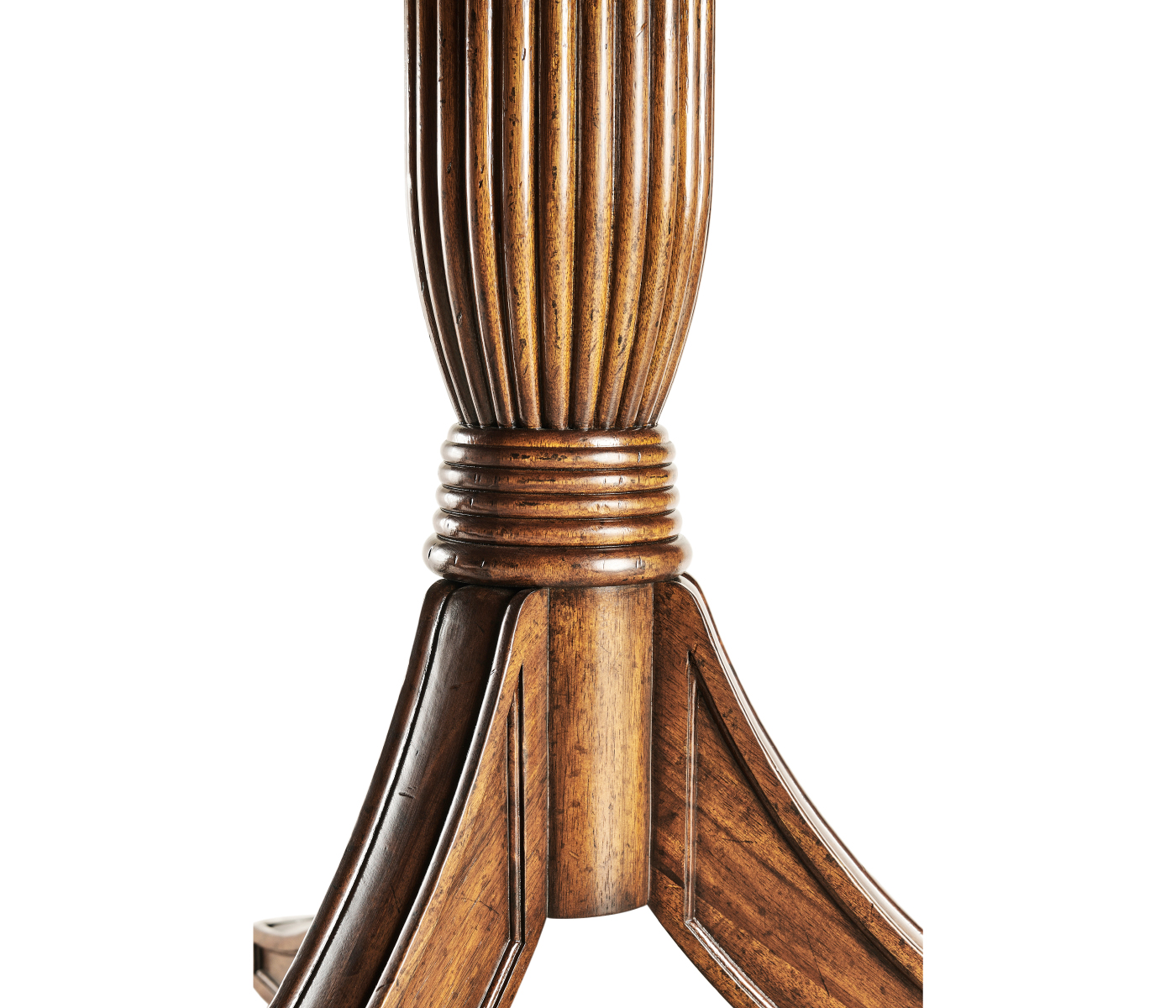 Windsor Two-Leaf Walnut Extending Dining Table