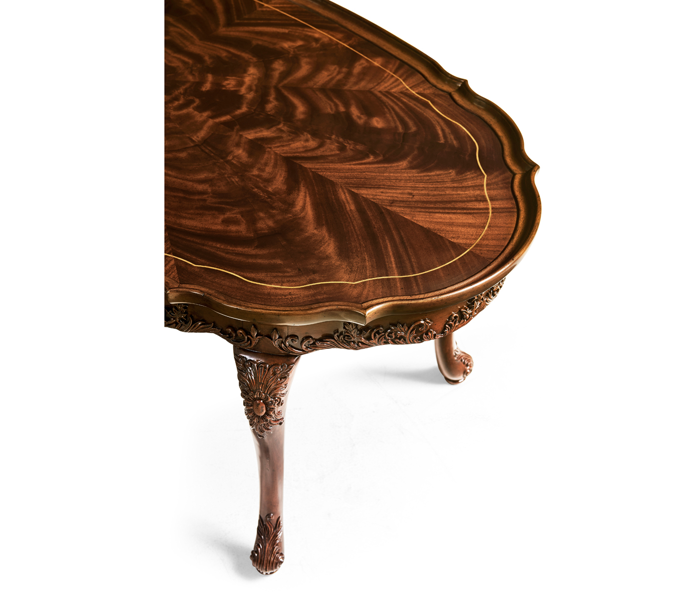George III Style Oval Coffee Table