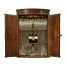 Hanging Semicircular Drinks Cabinet