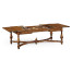 Rectangular walnut games coffee table