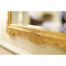 French 19th century style bright gilded mirror