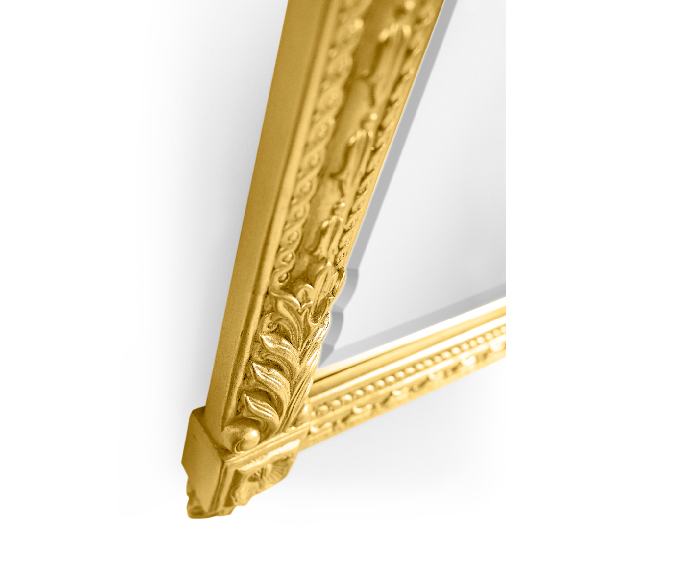 Empire style gilded mirror