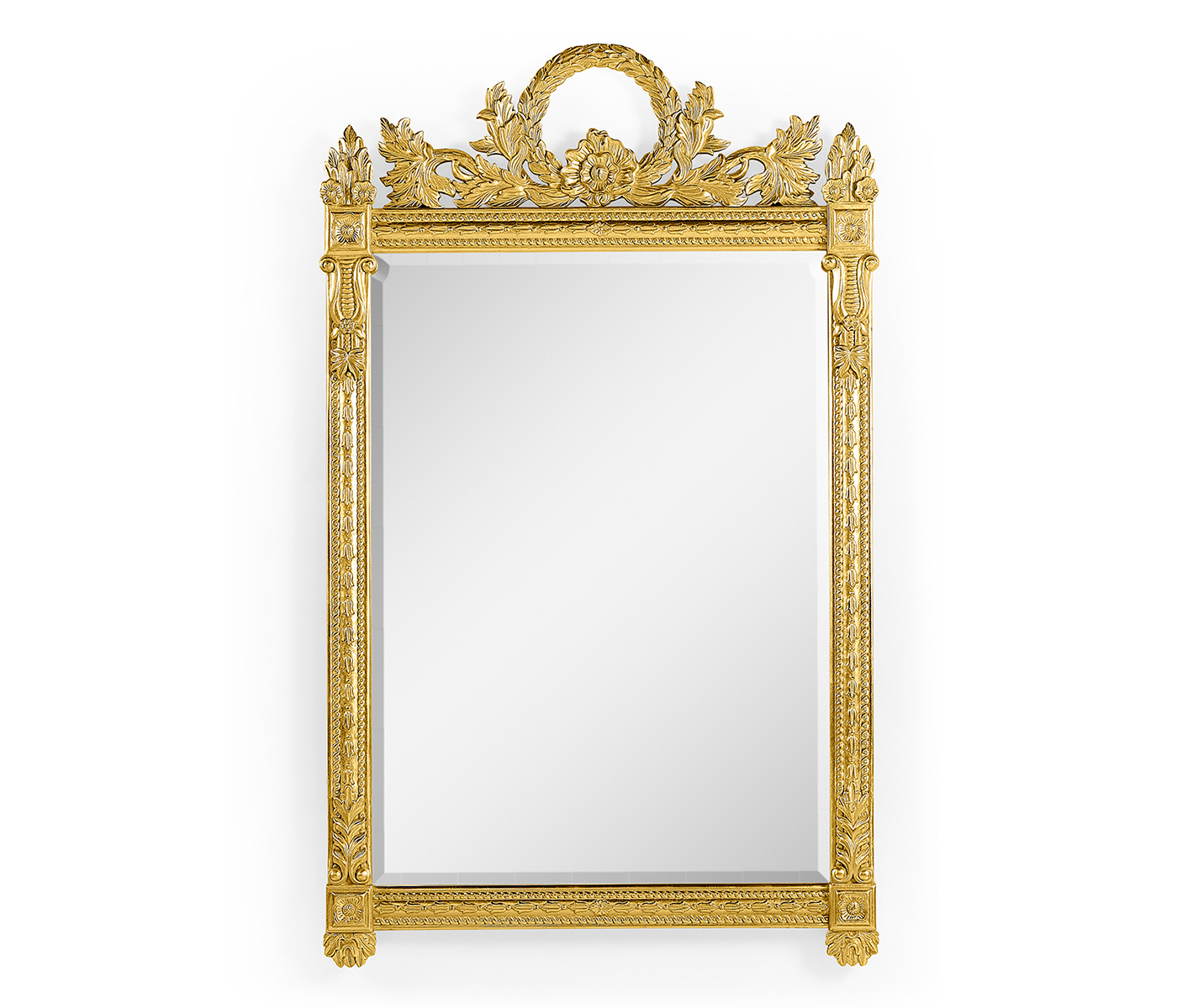 Empire style gilded mirror