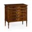 Buckingham Mahogany Chest of Drawers with Concave Profile