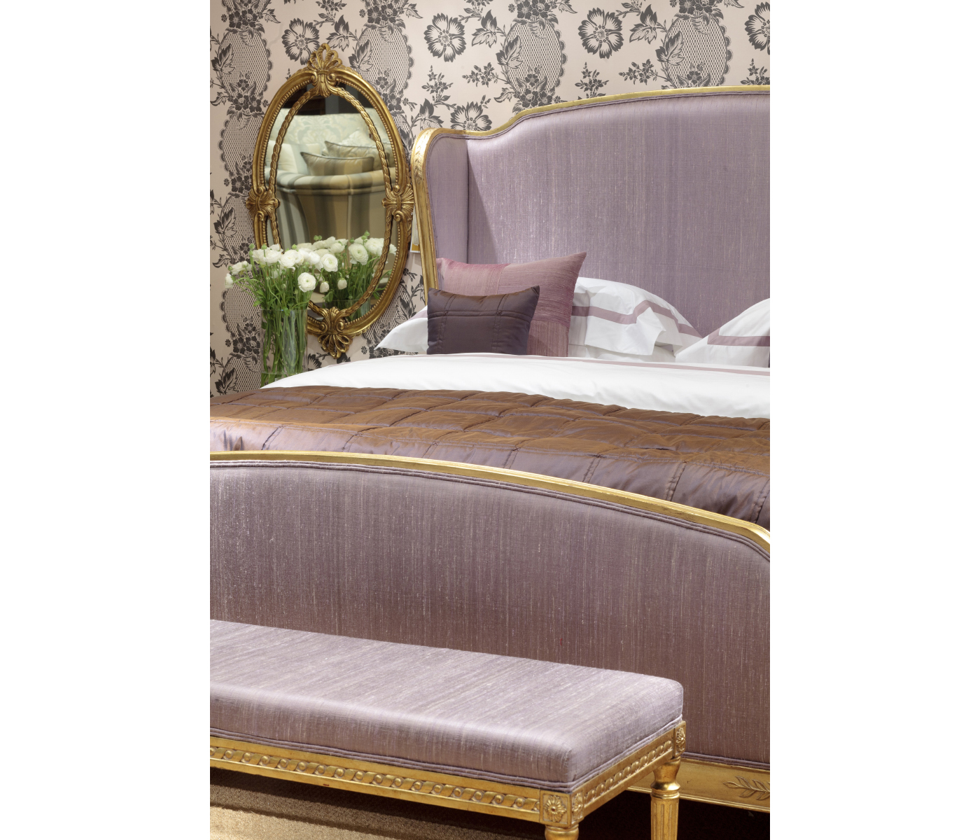 Neo-classical Adam style mirror