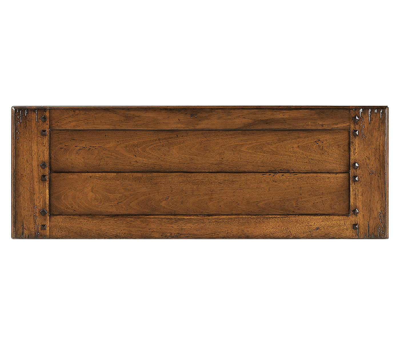 Small Narrow Walnut Console Table