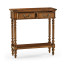 Small Narrow Walnut Console Table