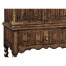 Elizabethan Style Dark Oak TV Cabinet