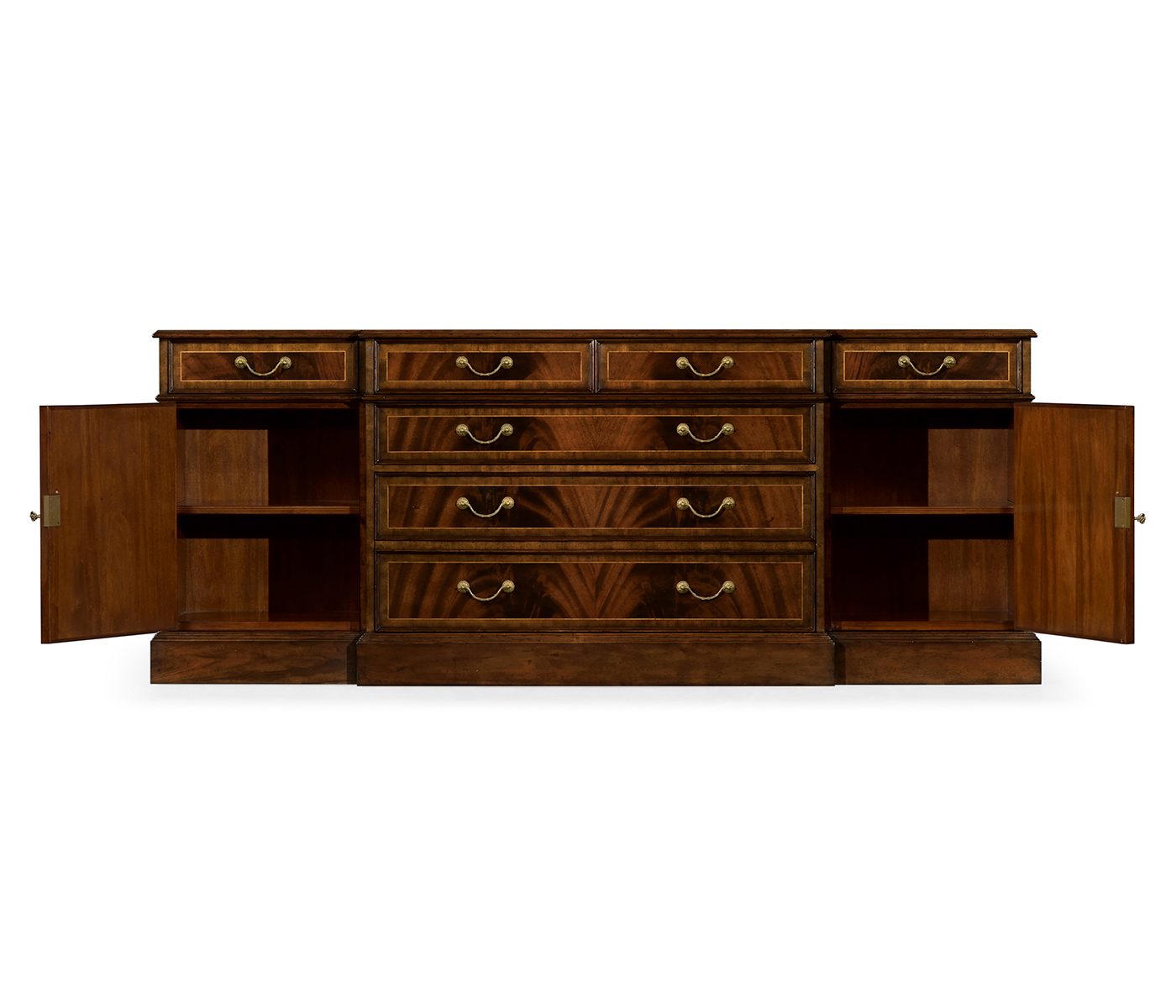 Mahogany Office Sideboard with Hanging File Storage